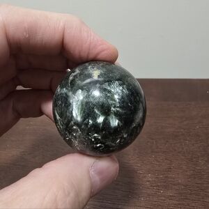 Seraphinite Crystal Sphere #C 39 mm